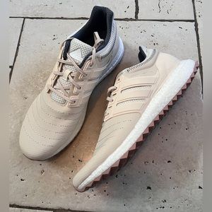 Adidas Golf Ultraboost DNA 5.0 Running Golf Cream Shoe Size 13
